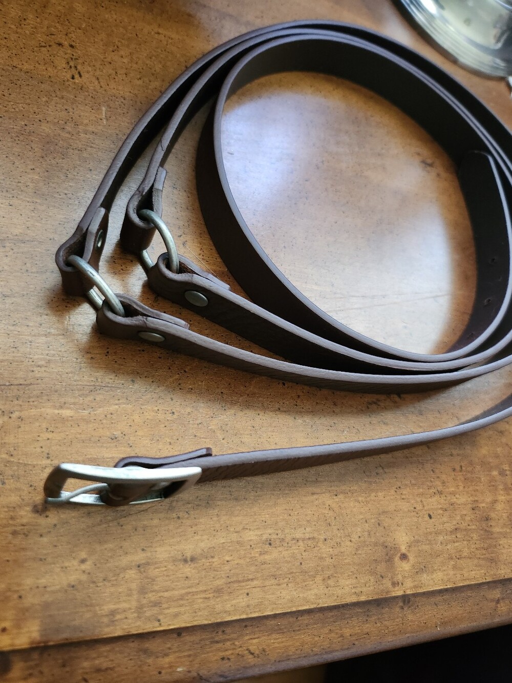 J Jill Leather Wrap-around Belt Size M/L - Picture 3 of 8